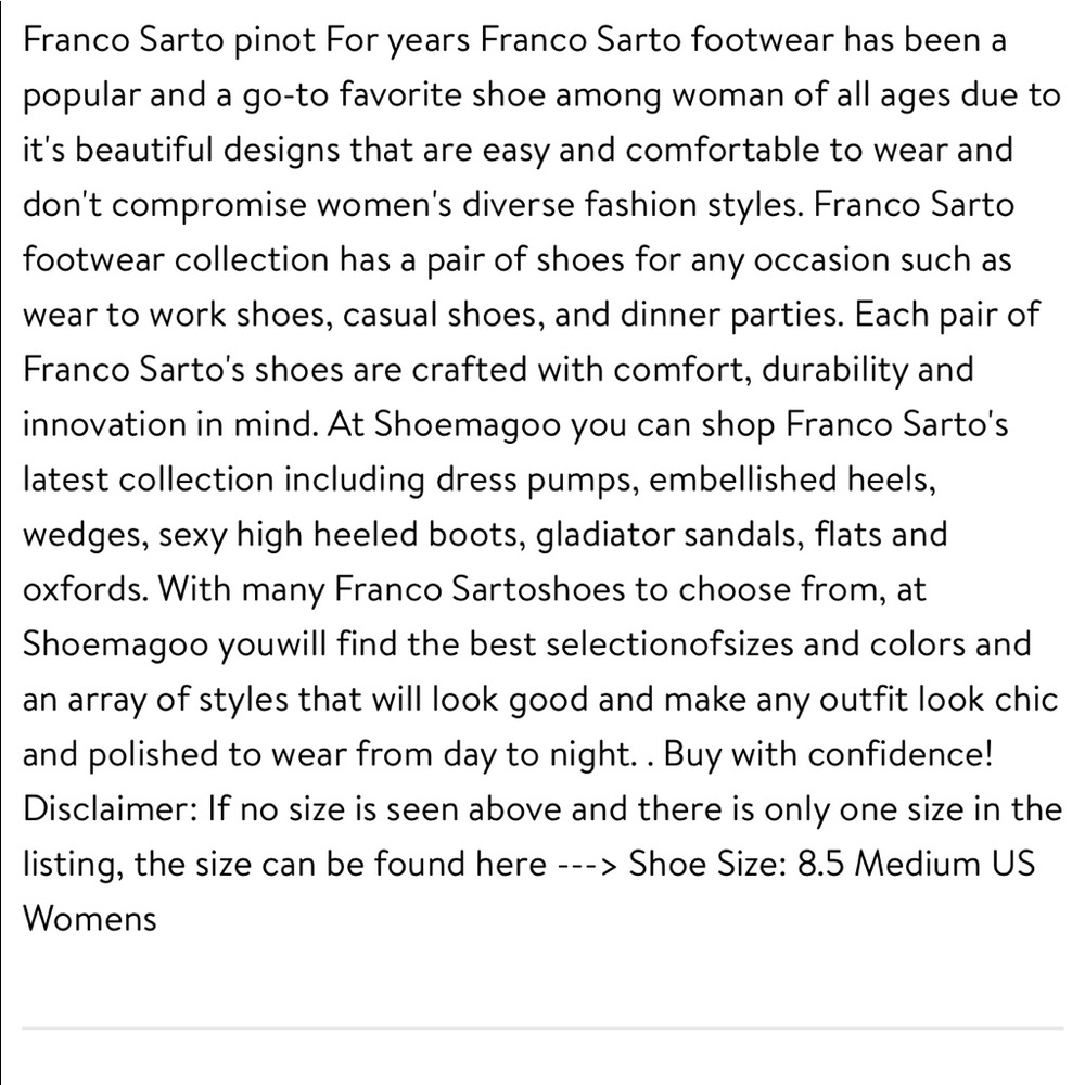 🆕FrancoSarto Yellow Leather Wedge Platform 👡 - Picture 12 of 16